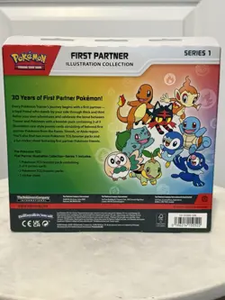 Pokemon TCG First Partner Illustration Collection Series 1 New Sealed Lot Of 4 - Image 2