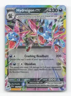 Pokemon TCG - Hydreigon ex 119/191 Double Rare Surging Sparks - - Image 1