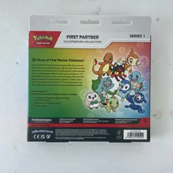 First Partner Illustration Collection - Pokemon Series 1 2026 in hand - Image 2