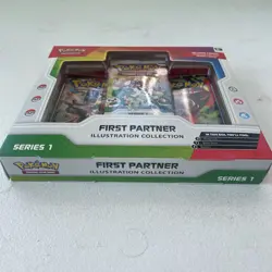 First Partner Illustration Collection - Pokemon Series 1 2026 in hand - Image 3