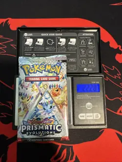 22.28g Heavy - Pokemon TCG S&V - Prismatic Evolution Booster Pack! Semi GOD U - Image 1