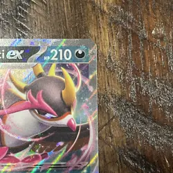 Pokemon TCG Fezandipiti ex 038/064 Shrouded Fable Holo Rare Near Mint - Image 3