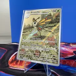 Beautifly 219/217 Illustration Rare Ascended HEROES Pokemon TCG English Mint! - Image 4