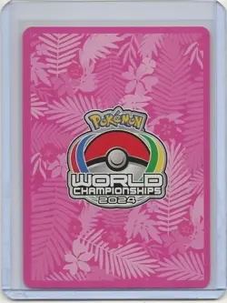 Zapdos Pokemon World Championships 2024 Honolulu Jesse Parker - Image 2