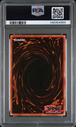 2002 YU-GI-OH! PROMO DDS-DARK DUEL STORIES #001 BLUE-EYES WHITE DRAGON PSA 8 - Image 2