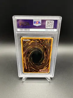 2003 Yu-Gi-Oh! Judgment Of Anubis Dark Crisis DCR Secret Rare PSA 9 - Image 2