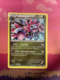 Pokemon Card Hydreigon Dragons Exalted Holo Rare 98/124 Near Mint - Image 1