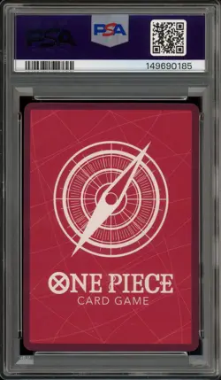 One Piece CCG Monkey.D.Luffy BVB X One Piece Match Day '25 Promo ST13-003 PSA 10 - Image 2