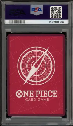 One Piece CCG Monkey.D.Luffy BVB X One Piece Match Day '25 Promo ST13-003 PSA 10 - Image 2