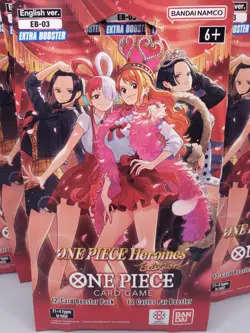 One Piece TCG Heroines Edition (EB-03) Booster Pack Lot of 10 - Image 2