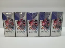 One Piece TCG Awakening of the New Era OP-05 Double Pack Set 2, Lot of 5 NEW - Image 4