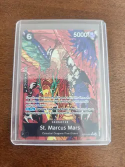 St Marcus Mars Alt OP13-091 NM One Piece TCG Canadian Seller Pack Fresh - Image 1