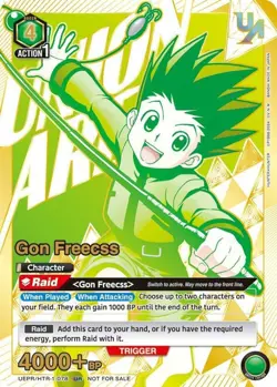 Near Mint UA Gon Freecss (078) - Union Rare - foil Union Arena Promos Union Are - Image 1