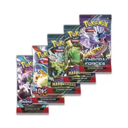 Pokemon Paradox Destinies Gouging Fire EX Tin Trading Card Game - Image 5