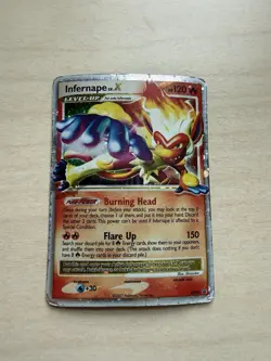 Infernape LV.X DP10 Black Star Promo 2007 Holo Rare Pokemon Card TCG - Image 1