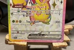 Pokemon - Pikachu ex - 219/191 - SV Surging Sparks - Full Art Card - P Fresh - Image 4