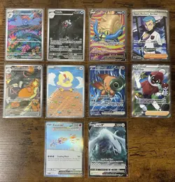 Lot Of 10 - NM - Pokemon Cards - IRs - SRs - URs - Image 1