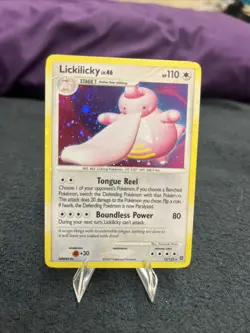 2007 Lickilicky 12/132 Holo Rare Pokemon Card Diamond & Pearl Secret Wonders LP - Image 1