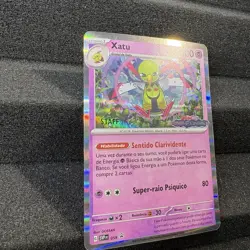 Portuguese Xatu 059 Prerelease Staff 059 Sv: Scarlet & Violet Promo Cards Staff - Image 3