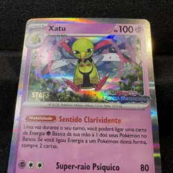 Portuguese Xatu 059 Prerelease Staff 059 Sv: Scarlet & Violet Promo Cards Staff - Image 4