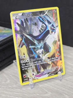Pokemon Card TCG Dialga XY77 Holo Mythical Black Star Promo 2015 Rare - Image 1