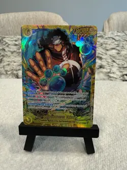 One Piece Card Game OP12-119 Bartholomew Kuma Legacy Master Secret Foil 7000 - Image 1