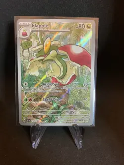 Pokemon TCG Flapple 210/191 Surging Sparks Illustration Rare Card NM - Image 1