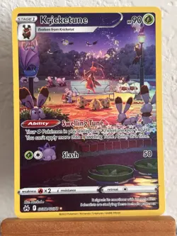 Kricketune GG02/GG70 Galarian Gallery - Crown Zenith - Pokemon Card - NM - Image 1