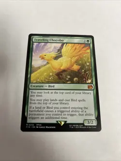 Traveling Chocobo Nonfoil Card #0210 MTG LP - Image 1