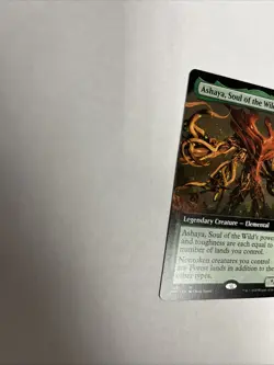 Ashaya Soul Of The Wild Extended Art Nonfoil Card #358 MTG LP - Image 5