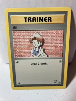 118/130 Bill - Base Set 2 - Common Pokemon TCG Card - Image 1