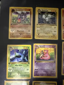 Pokemon Fossil 1st Edition Lot Vintage WOTC Cards LP-NM Rare/Uncommon/Common - Image 2