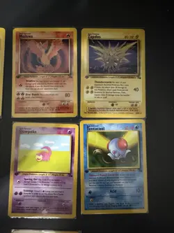 Pokemon Fossil 1st Edition Lot Vintage WOTC Cards LP-NM Rare/Uncommon/Common - Image 3