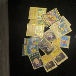 Nintendo Pokemon TCG Pikachu Basic Lightning Card Lot 15 Cards English - Image 1
