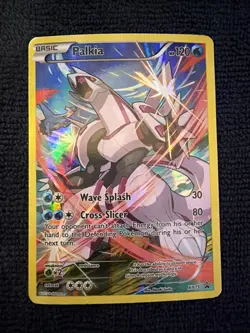 Palkia XY75 Full Art Holo Card EX Black Star Promo - Image 1