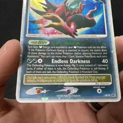 Darkrai Lv.X DP19 Holo Promo Pokemon Card English Heavy Play - Image 4