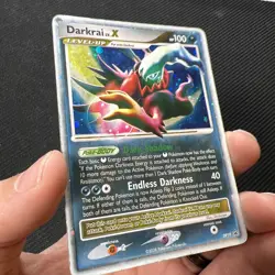 Darkrai Lv.X DP19 Holo Promo Pokemon Card English Heavy Play - Image 5
