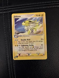 Jolteon E-reader Ex Sandstorm #6/100 Holo LP Excellent Pokemon Card - Image 1