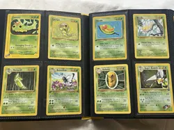 Huge Vintage Pokemon Card Binder Collection 160 Cards - WOTC Era Lot - Image 2
