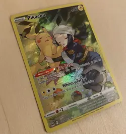 Pikachu Lost Origin Trainer Gallery Holo Pokemon card TG05/TG30 - Image 1