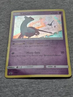 Latias Pokemon Card Basic Flight Support Misty Gale Foil 58/107 - Image 3