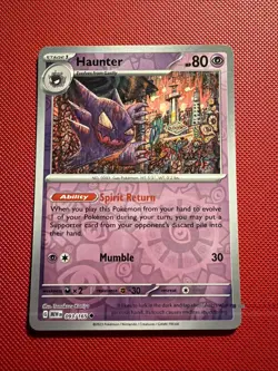 Pokemon Haunter SV Scarlet & Violet 151 Reverse Holo Card 093/165 English NM - Image 1