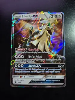 Silvally GX SM91 Holo Black Star Promo Pokemon Card NM - Image 1