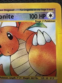 Pokemon Dragonite Expedition Holo Reverse Rare 9/165 E Reader Vintage MP Card - Image 3