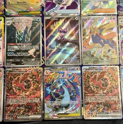 Pokemon 28 Card Lot SIR Promo Full Arts IRs Phantasmal Flames Ascended +More - Image 2