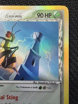 Pokemon TCG Beedrill Ex Delta Species 1/113 Holo Near Mint NM Vintage 2005 Card - Image 3