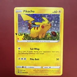 Pikachu - Promo SWSH: Sword & Shield Promo Cards SWSH039 - NM - Image 1
