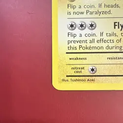 Pokemon TCG Flying Pikachu Card Evolutions 110/108, Regular Secret Rare NM - Image 4