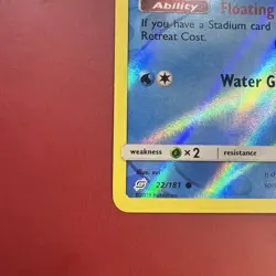 Squirtle 22/181 SM Team Up Reverse Holo Pokemon Card NM - Image 4