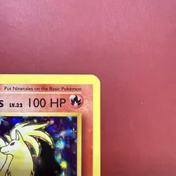 Pokemon Ninetales Evolutions Holo Rare 15/108 100 HP English TCG Card - NM - Image 3